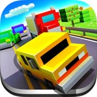 Download Blocky Highway (MOD, unlimited money/unlocked) 1.2.0 free on android