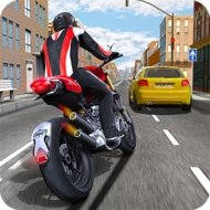 Download Race the Traffic Moto (MOD, money/fuel) 1.0.15 free on android