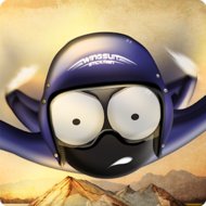 Download Wingsuit Stickman (MOD, Unlocked) 2.5 free on android