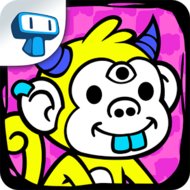 Pobierz Monkey Evolution - Clicker (MOD, Money/Ads-Free) 1.0.1 za darmo na android