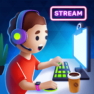 Download Idle Streamer: Tuber Game (MOD, Unlimited Money) 1.27 free on android