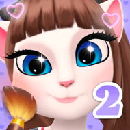 Download My Talking Angela 2 (MOD, Unlimited Money) 2.9.3.27099 free on android