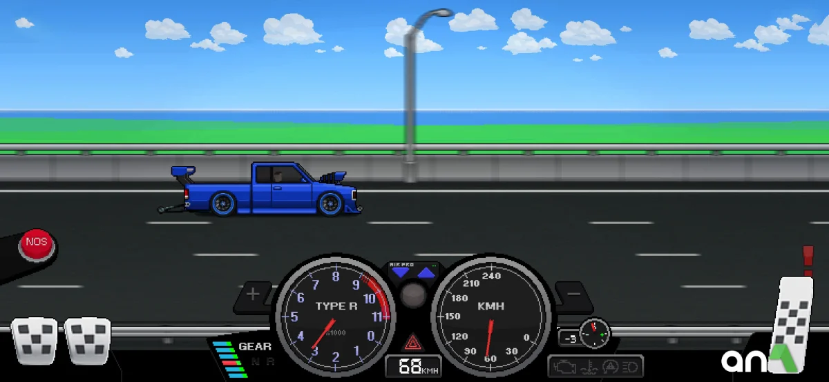 Pixel Car Racer