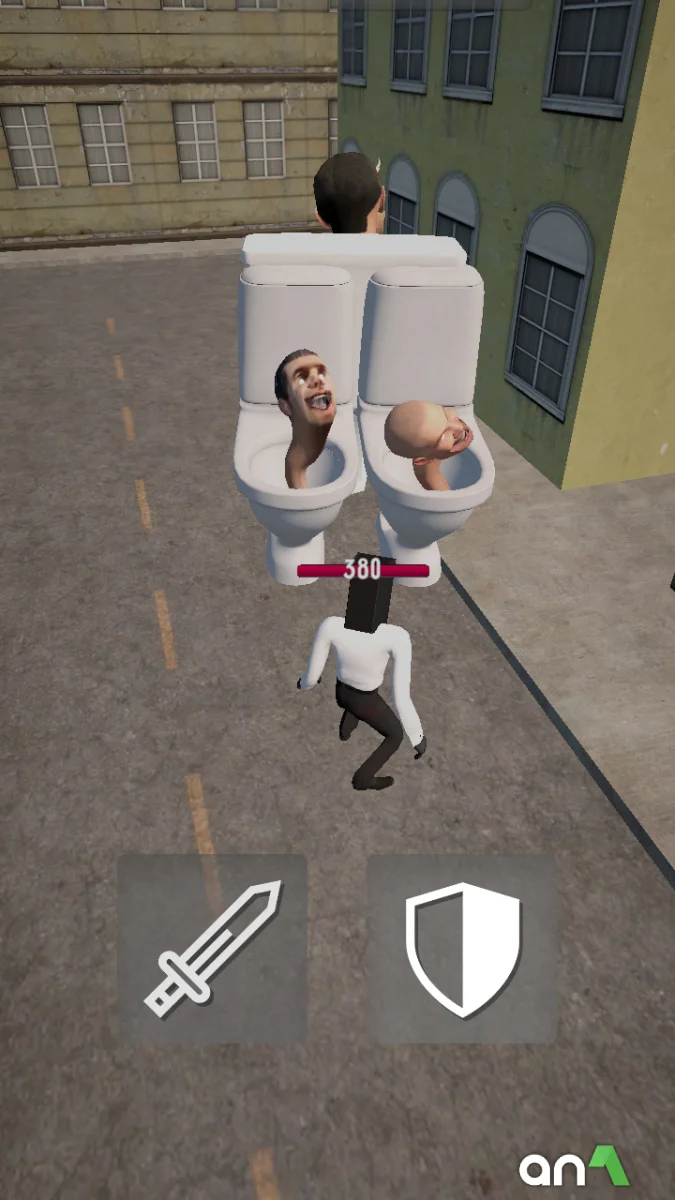 Toilet Fight